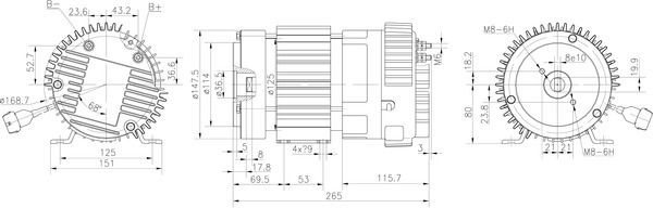 MM45 Mahle Original Inducido del motor de arranque