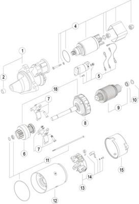 Comprar MS110 Mahle Original Motores de arranque