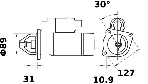 Comprar MS356 Mahle Original Motores de arranque