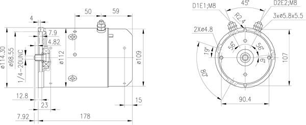 MS360 Mahle Original Arranque motores