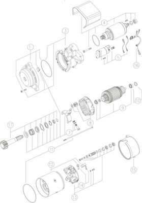 Burro de arranque  Mahle Original MS425 precio, desde 337,37 EUR