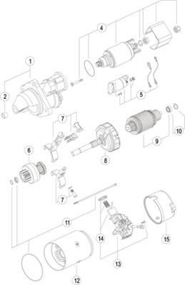 Burro de arranque  Mahle Original MS650 precio, desde 192,00 EUR