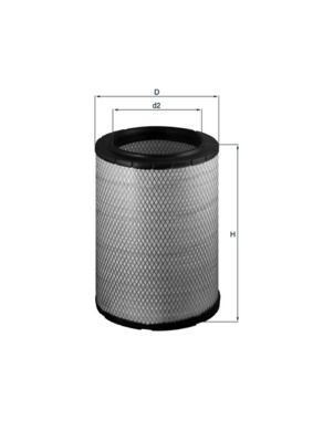 Filtro de aceite OC142 Mahle Original