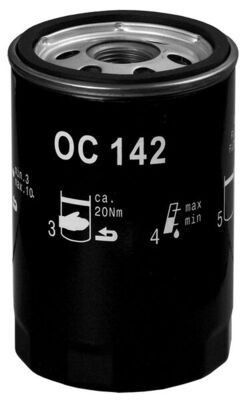Filtro de aceite Mahle Original OC142 precio, desde 12,66 EUR