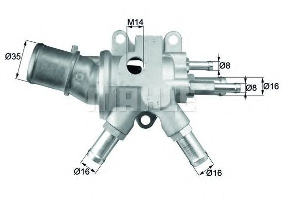 7772114 Fiat/Alfa/Lancia Termostato de agua