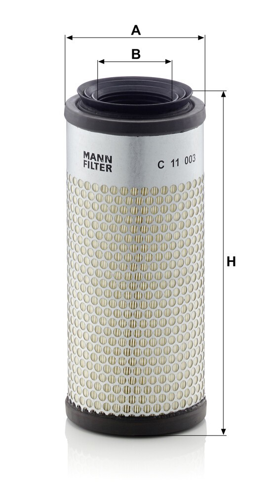 C11003 Mann-Filter Filtro de aire de motor