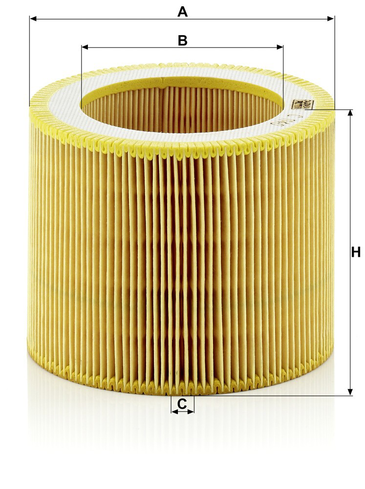 C1140 Mann-Filter Filtro de aire de motor