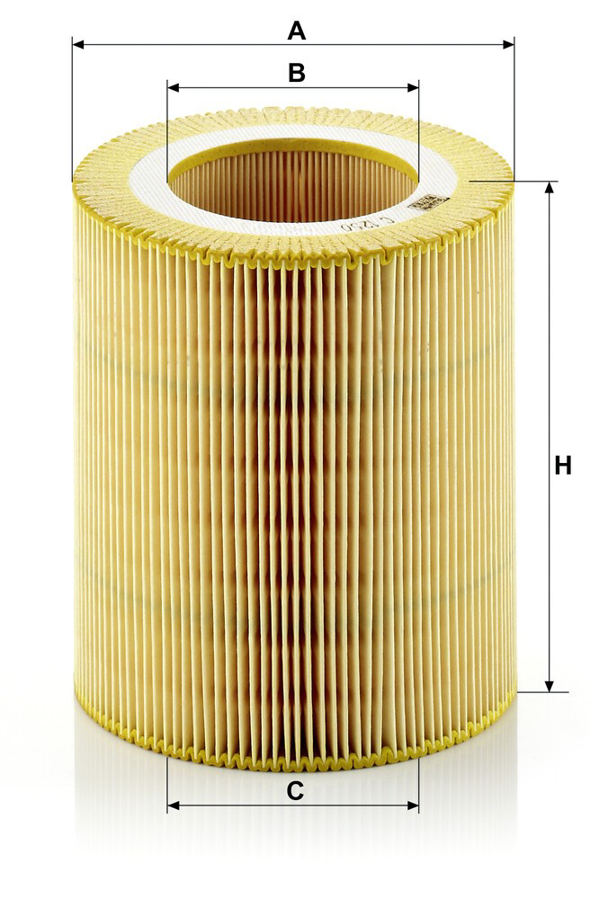 C1250 Mann-Filter Filtro de aire de motor