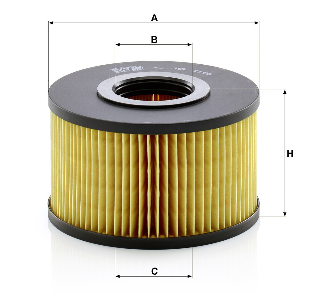 C15015 Mann-Filter Filtro de aire de motor
