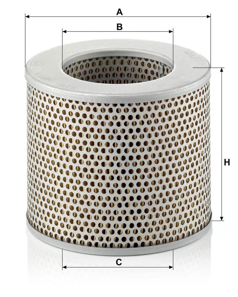 C1574 Mann-Filter Filtro de aire de motor