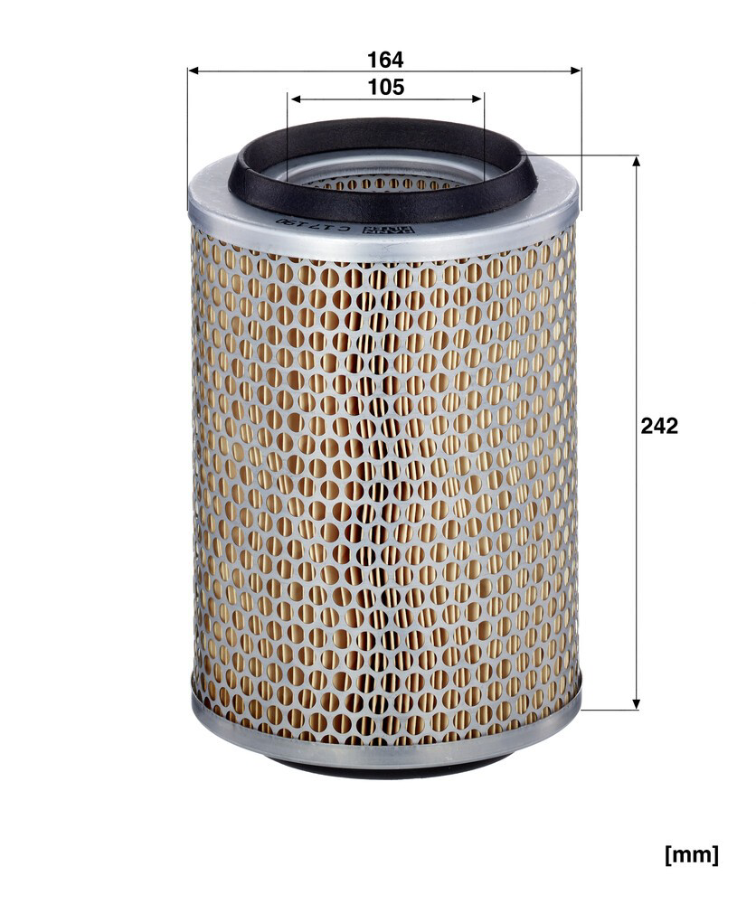 El filtro de aire Mann-Filter C17190 precio, desde 42,35 EUR