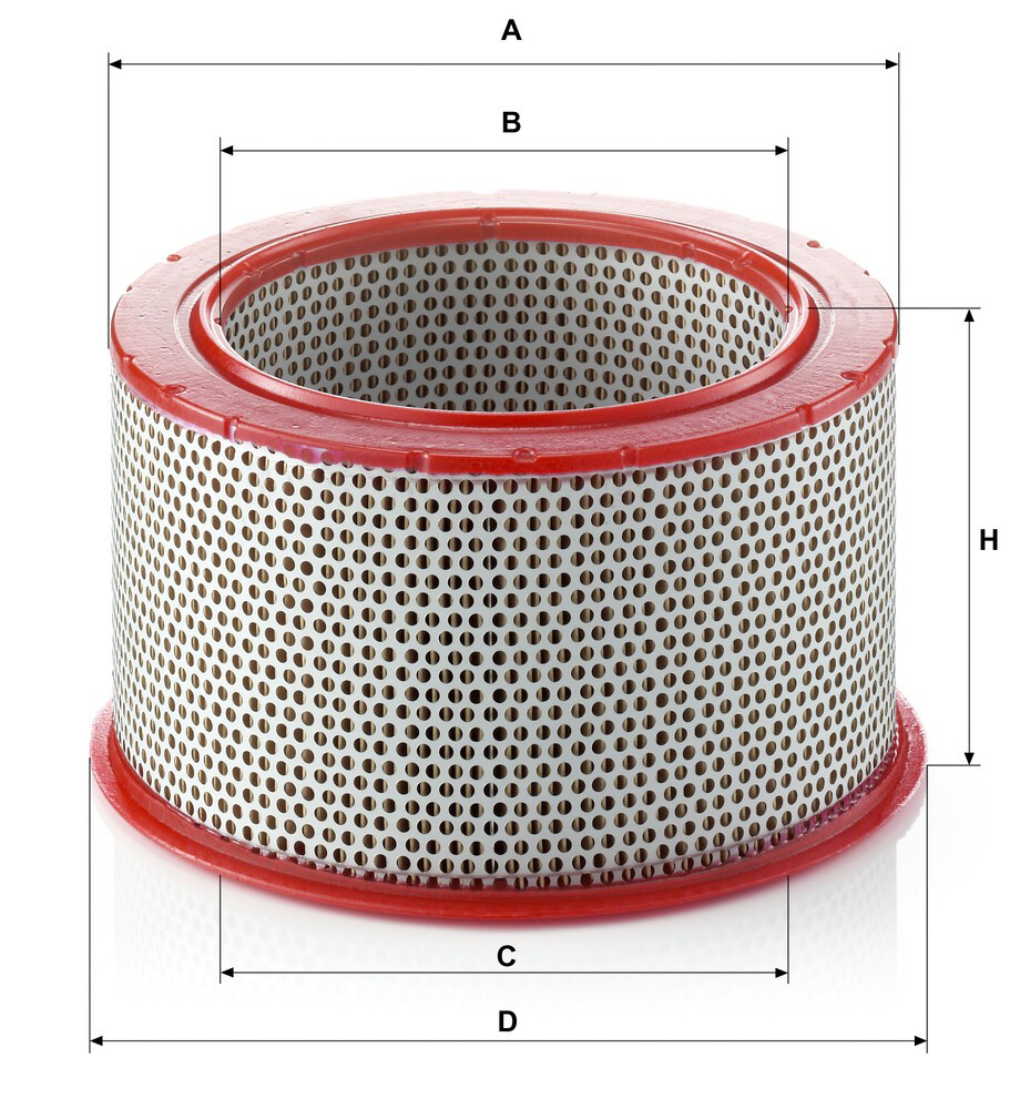 C23115 Mann-Filter Filtro de aire de motor