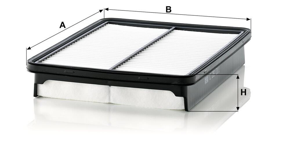 C28011 Mann-Filter Filtro de aire de motor