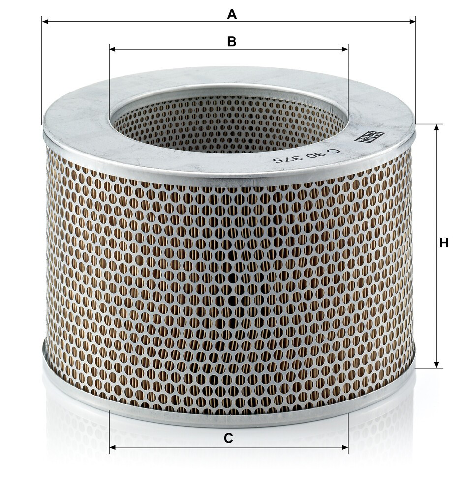 C30375 Mann-Filter Filtro de aire de motor