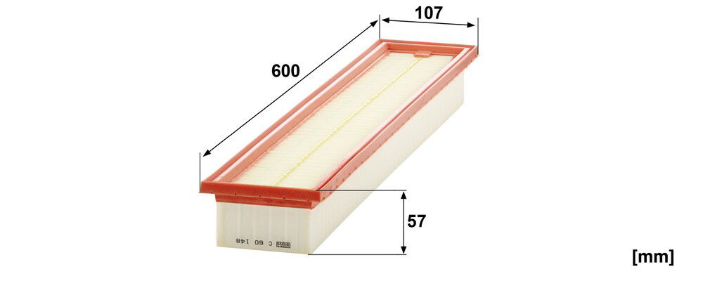 C60148 Mann-Filter Filtro antipolen