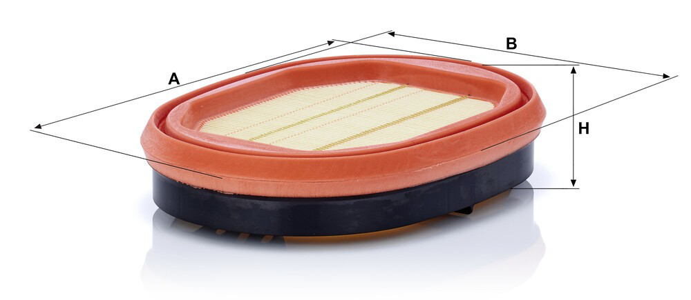 CF2550 Mann-Filter Filtro de aire de motor