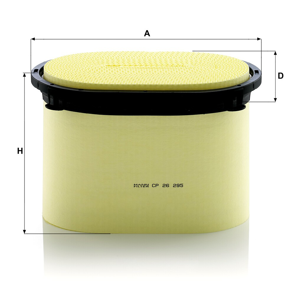 CP26295 Mann-Filter Filtro de aire de motor