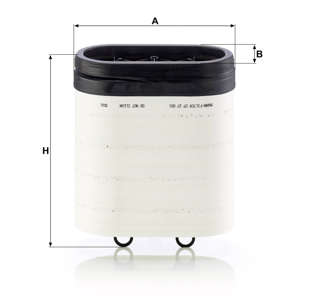 CP27001 Mann-Filter Filtro de aire de motor
