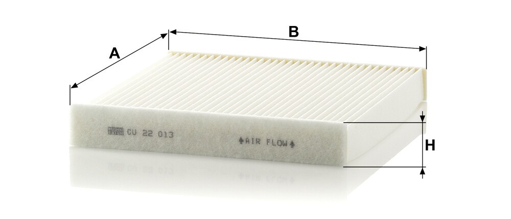 Filtro de cabina Mann-Filter CU22013 precio, desde 9,85 EUR