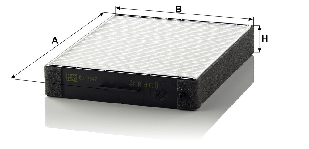 CU2647 Mann-Filter Filtro antipolen