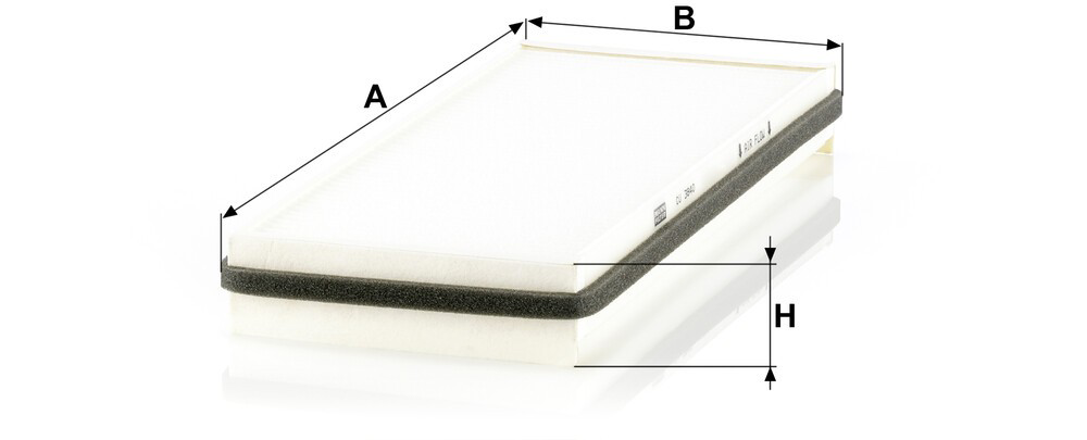 CU3840 Mann-Filter Filtro antipolen