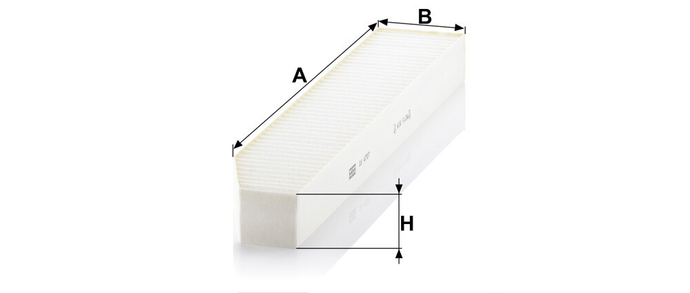 CU4727 Mann-Filter Filtro antipolen