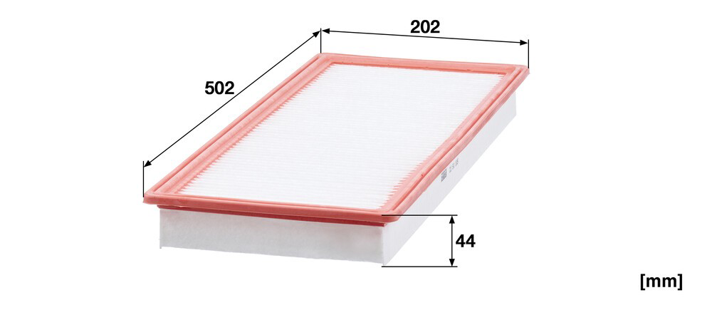 Filtro de habitáculo 3786649M3 Massey Ferguson