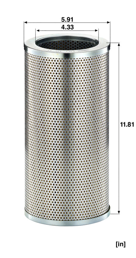 Filtro del sistema hidráulico 7063001100 Komatsu