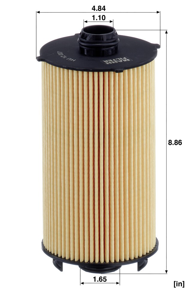 HU12007X Mann-Filter Filtro aceite