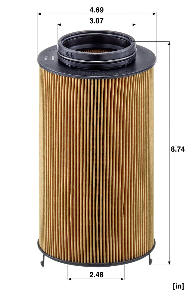 HU120161Z Mann-Filter Filtro aceite