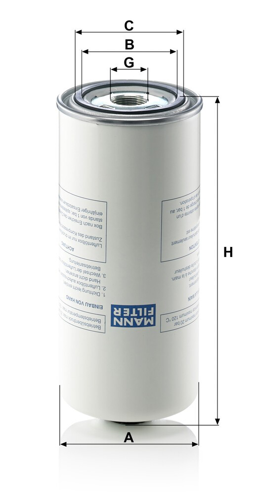Filtro de aire del compresor de suspensión Mann-Filter LB9622 precio, desde 54,89 EUR