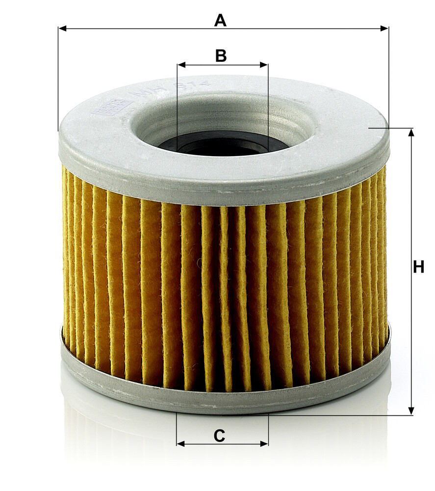 MH814 Mann-Filter Filtro aceite