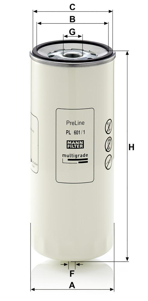 PL6011X Mann-Filter