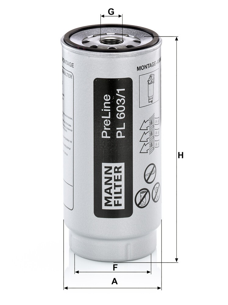 PL6031X Mann-Filter