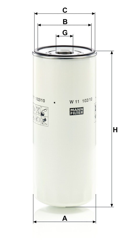 V837074523 Fendt Filtro aceite