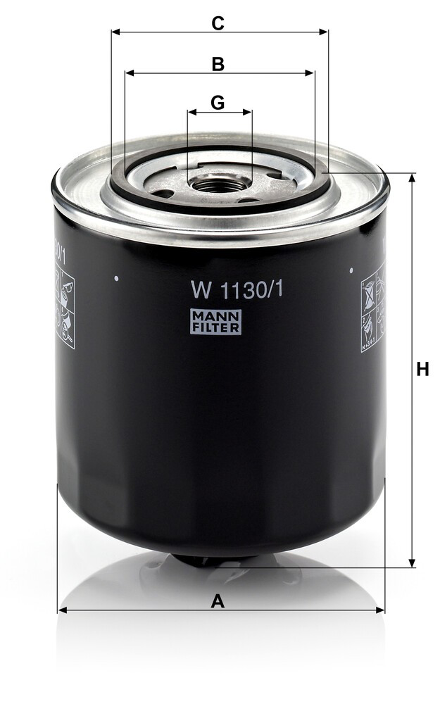 Filtro de aceite Mann-Filter W11301 precio, desde 4,33 EUR