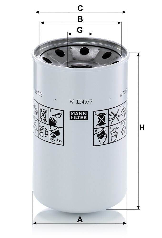 W12453X Mann-Filter