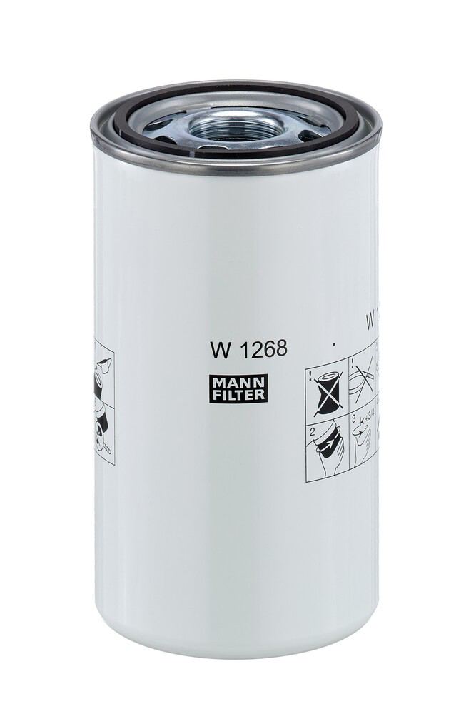 Filtro del sistema hidráulico Mann-Filter W1268 precio, desde 39,89 EUR