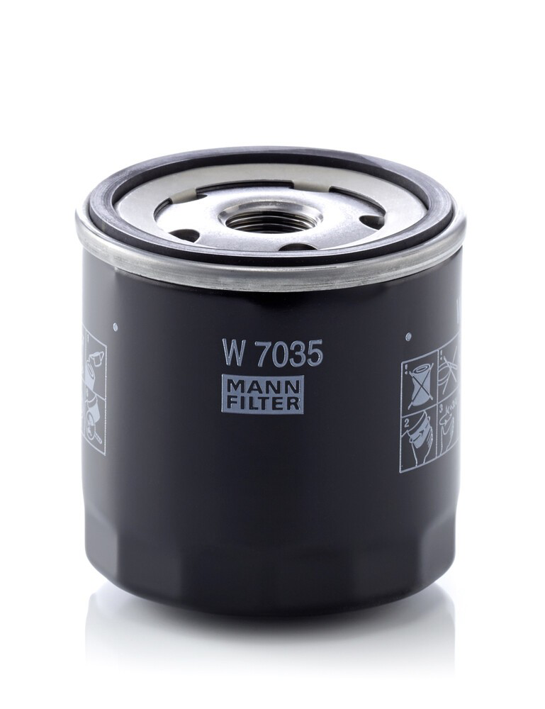 Filtro de aceite Mann-Filter W7035 precio, desde 4,39 EUR