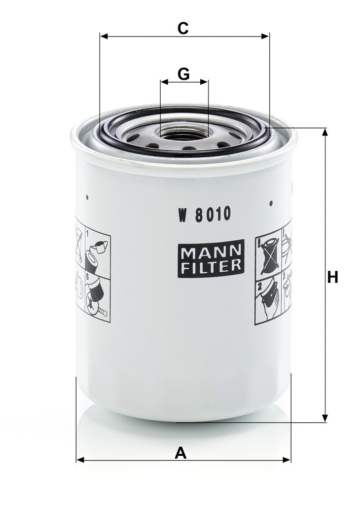 W8010 Mann-Filter 