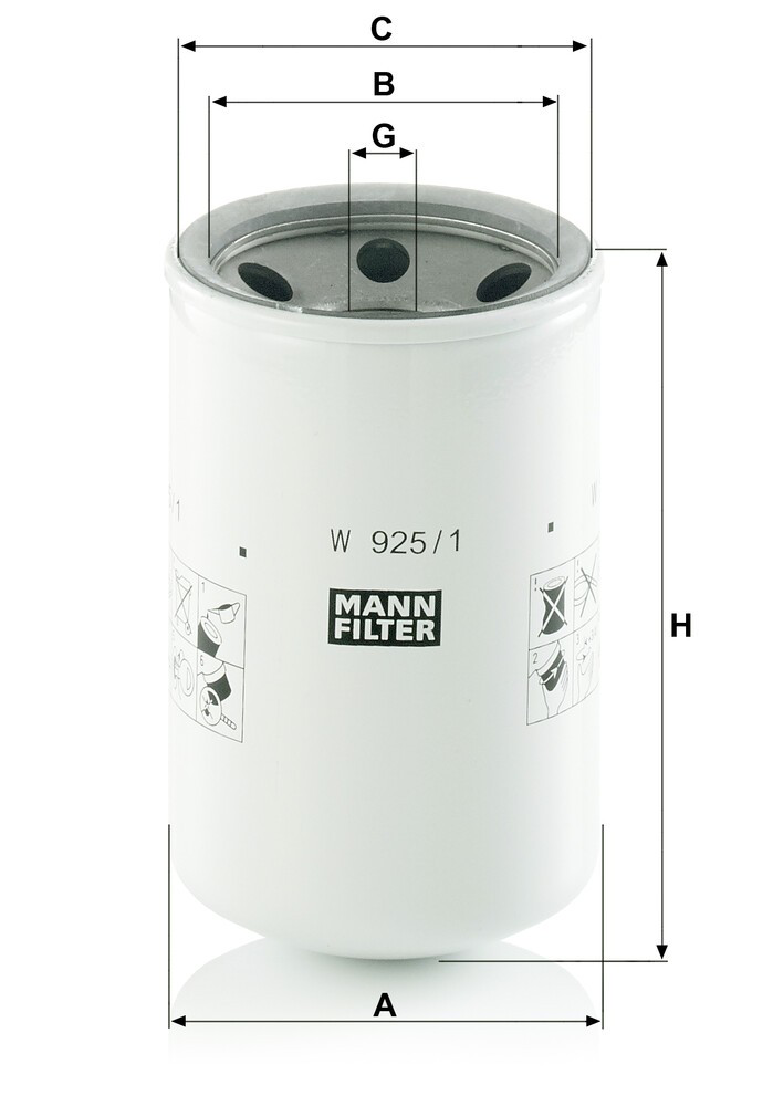 RE27284 John Deere Filtro del sistema hidráulico