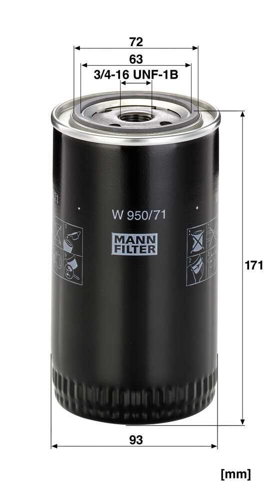Filtro de aceite MAN 86779030378 precio, desde 7,91 EUR
