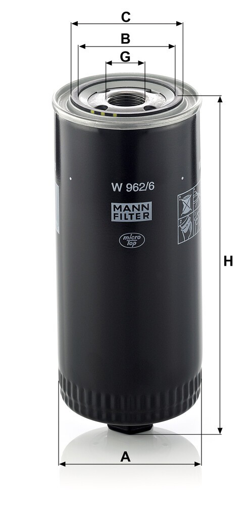 Filtro del sistema hidráulico F284201310040 Fendt