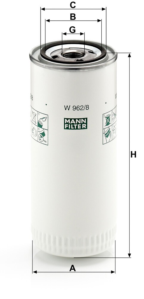 17457469 Volvo Filtro aceite