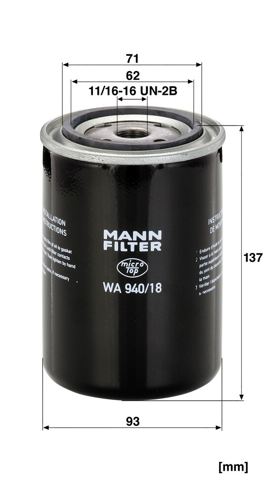 Comprar Filtro del sistema de refrigeración DAF 105 XF 