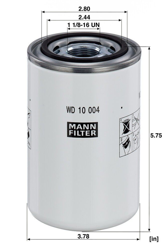 Comprar 6653336 Bobcat Filtro del sistema hidráulico