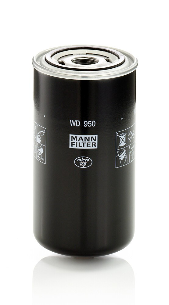 Filtro del sistema hidráulico Mann-Filter WD950 precio, desde 22,04 EUR