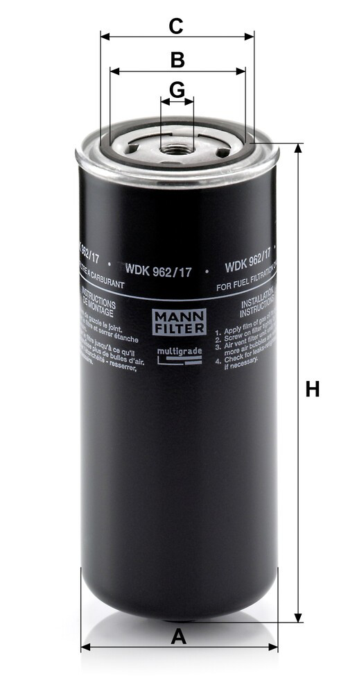 Filtro combustible CNH 84597064 precio, desde 24,09 EUR
