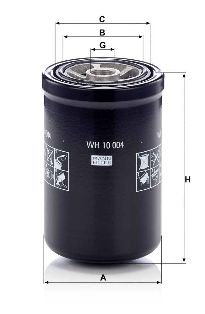 254686A1 Case Filtro aceite