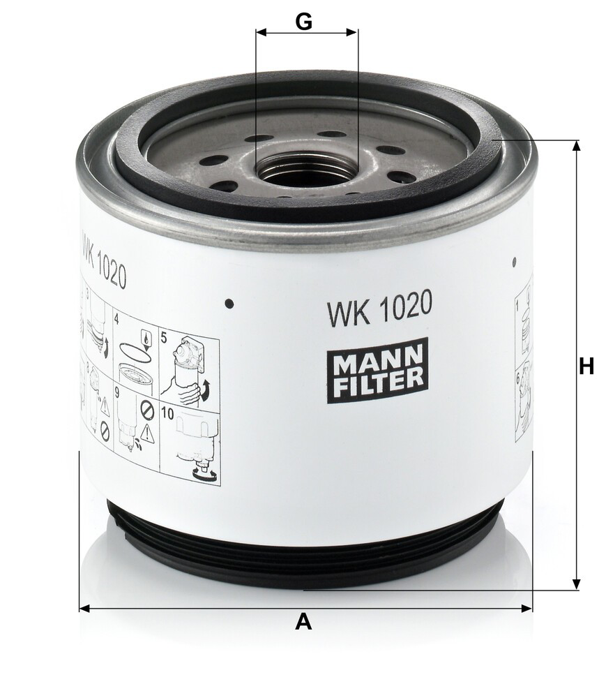 WK1020X Mann-Filter
